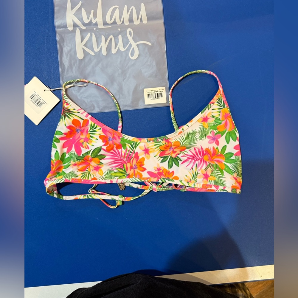 Kulani Kinis Tropical Floral Bikini Top